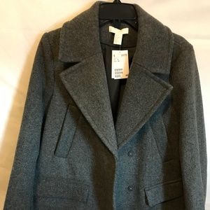 H&M Womens Pea Coat Size 8